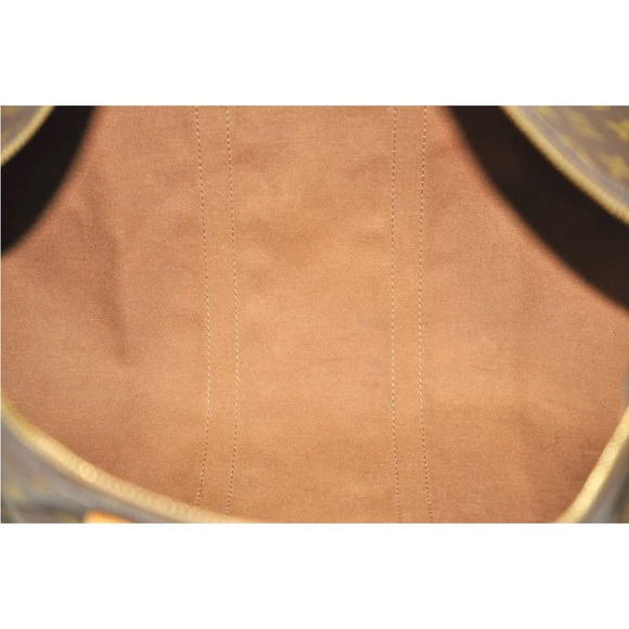 AUTHENTIC LOUIS VUITTON MONOGRAM KEEPALL 45 BANDOULIERE DUFFLE BAG - Picture 10 of 16